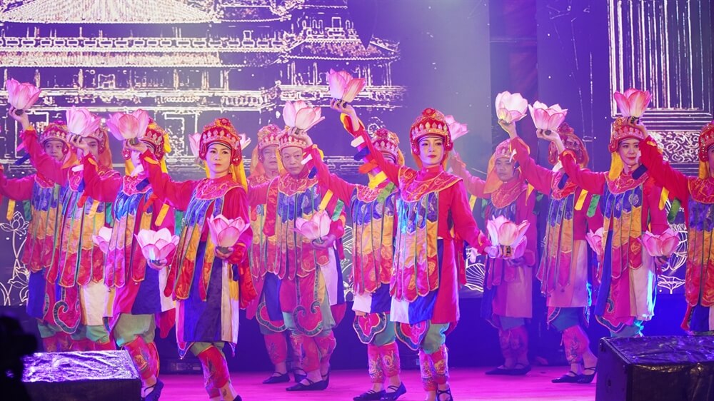 Các tiết mục nghệ thuật đặc sắc tại lễ khai mạc